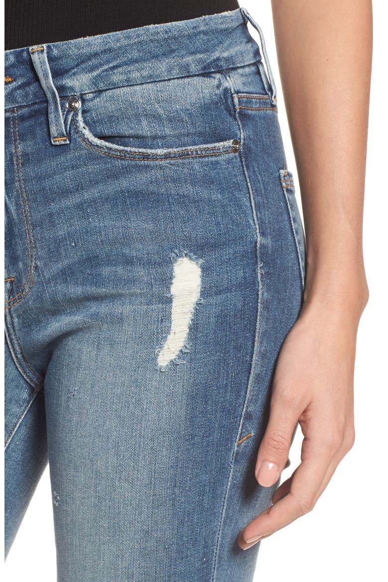Good Cuts High Rise Boyfriend Jeans, Alternate, color, BLUE 012
