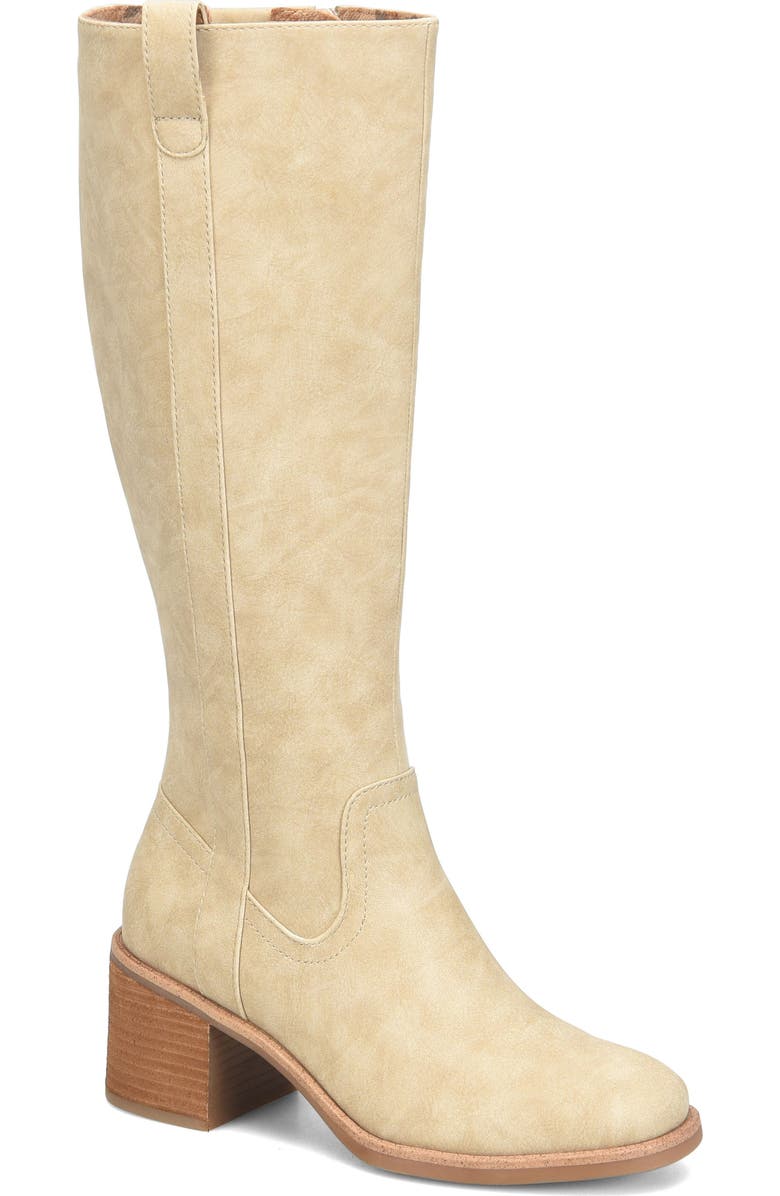 B O C BY BØRN Fiona Knee High Boot, Main, color, Natural Nubuck