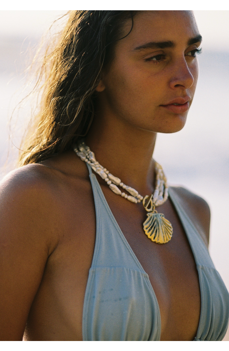 sccollection Aqua Necklace, Alternate, color, Pearl