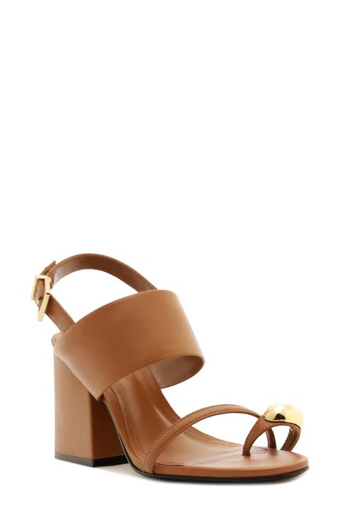 Mandy Ankle Strap Block Heel Sandal (Women)
