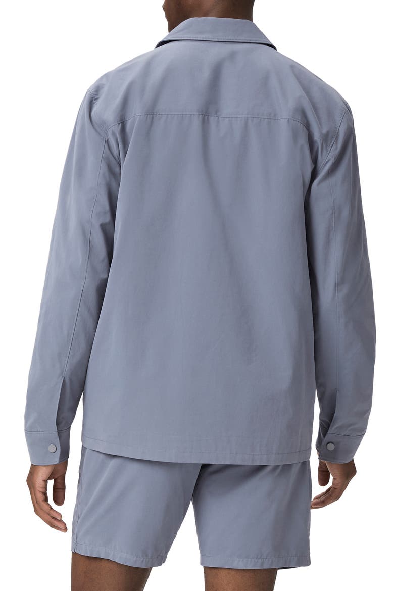 Delman Shirt Jacket, Alternate, color, INK POT