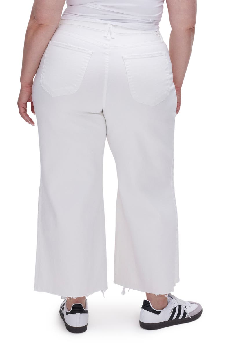 Good Waist Crop Palazzo Jeans