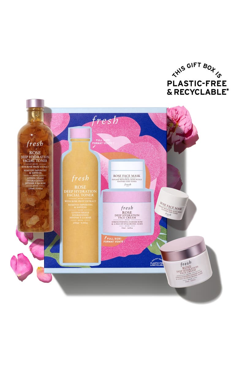 Fresh<sup>®</sup> Rose Skin Care Set USD $103 Value, Alternate, color,