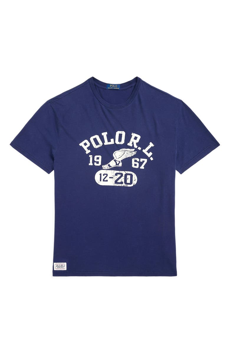 Polo Ralph Lauren Wing Logo Graphic T-Shirt, Alternate, color, 