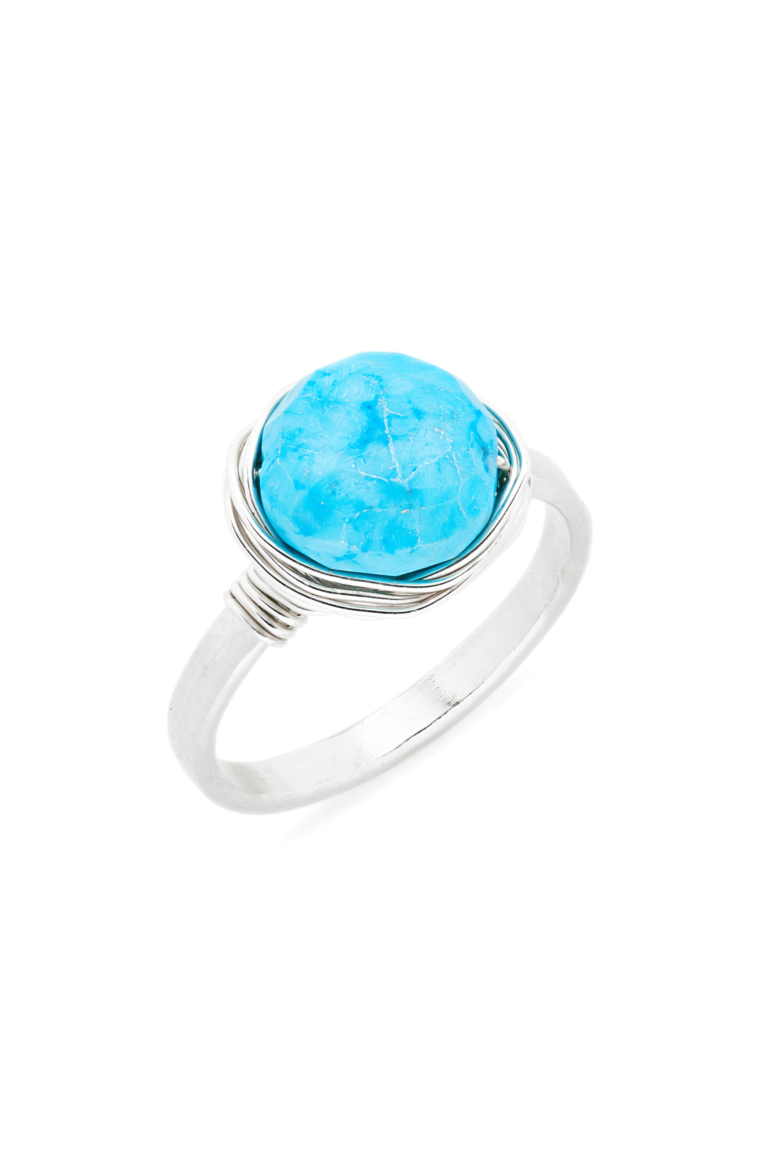 STERLING SILVER / TURQUOISE