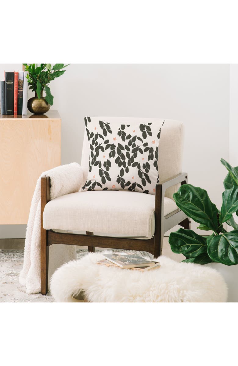 Deny Designs Megan Galante Zooey Magnolia Throw Pillow, Alternate, color, Multi