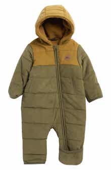 Eddie Bauer Quilted Corduroy Faux Fur Lined Bunting