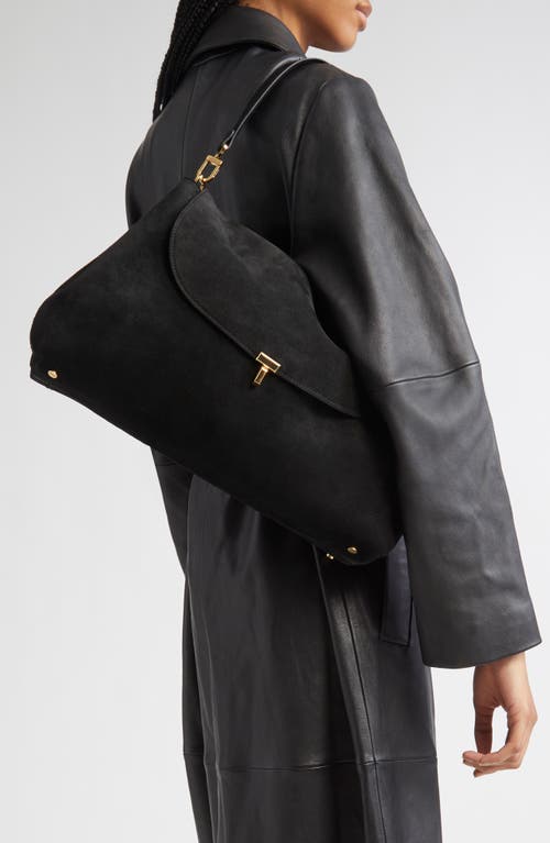 Totême Toteme T-lock Satchel In Burgundy