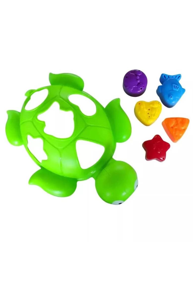Turtle Colorful Shape Sorter Puzzle Toy Set, Alternate, color, Multicolor