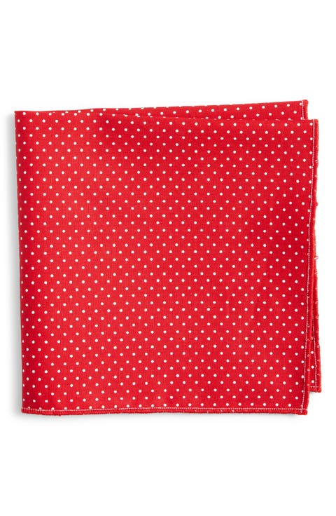 Dot Cotton Pocket Square