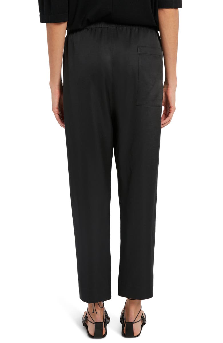 The Row Geneve Crop Silk Blend Pants, Alternate, color,