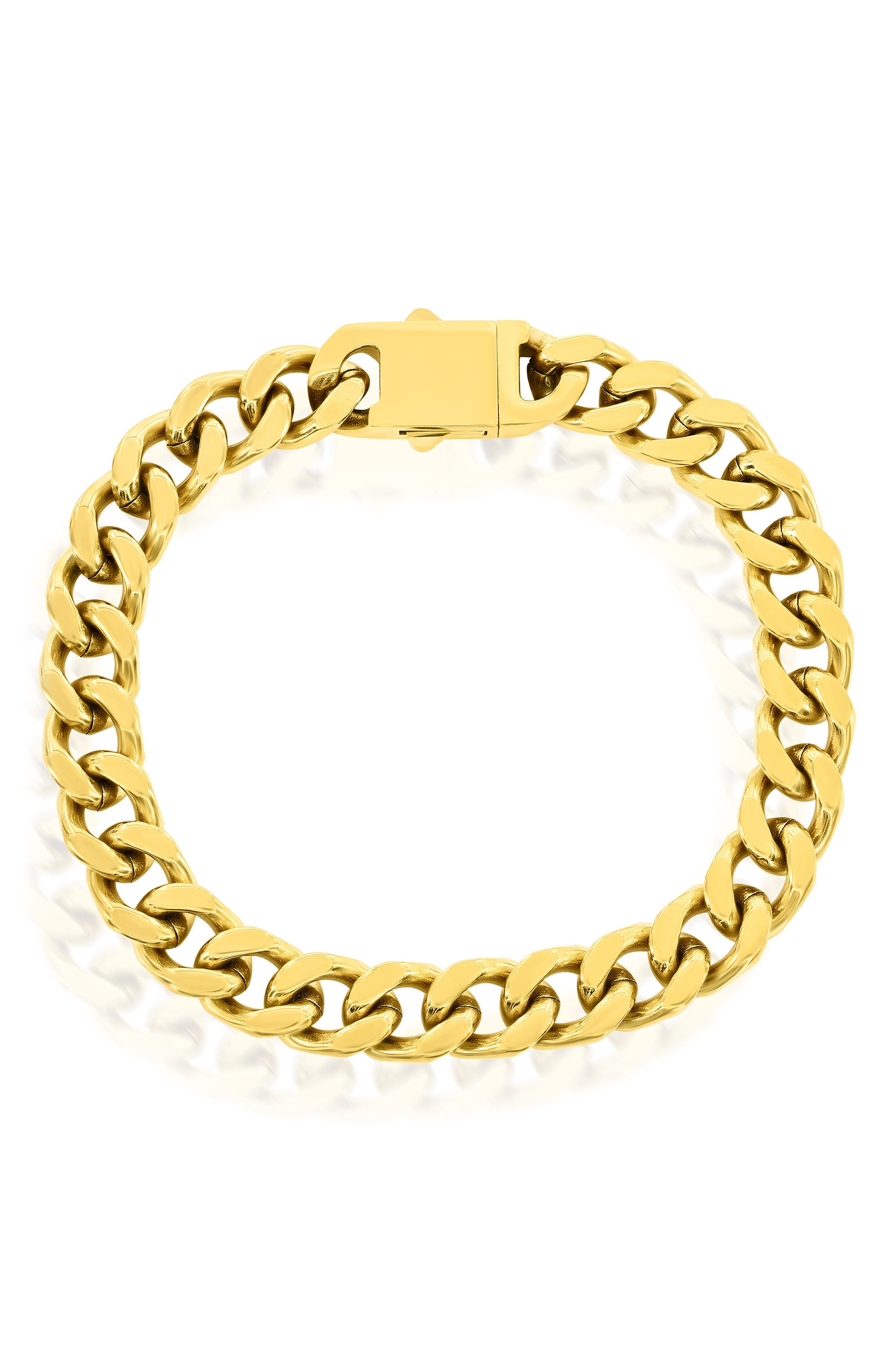 Men's 10mm Cuban Link Bracelet
