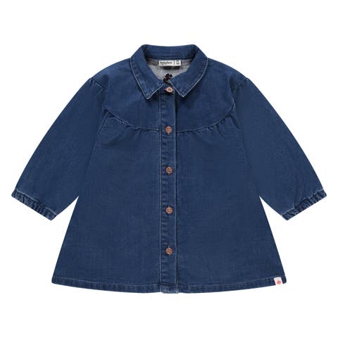 Long Sleeve Denim Dress