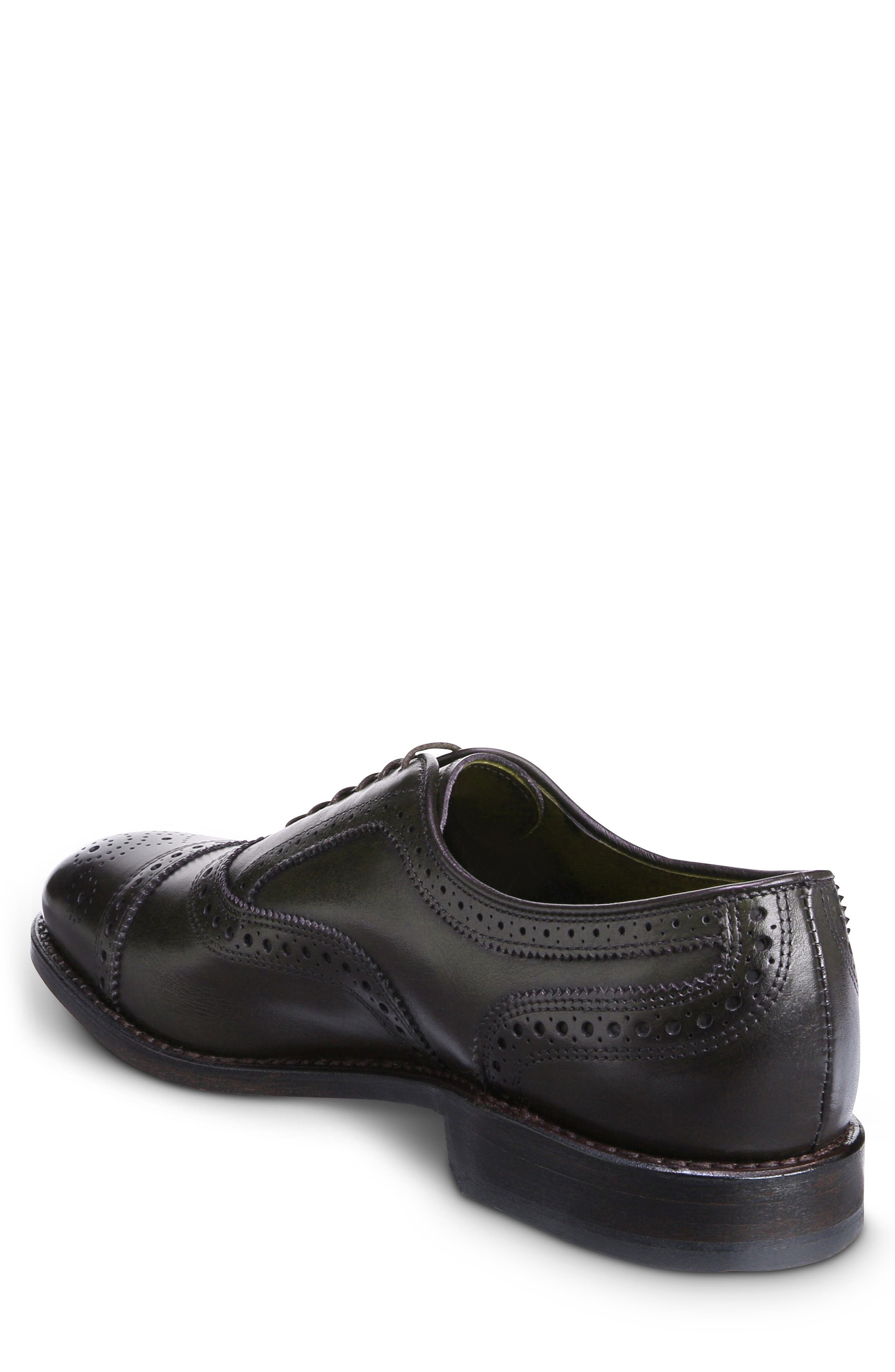 Strand Cap Toe Oxford, Alternate, color, OLIVE