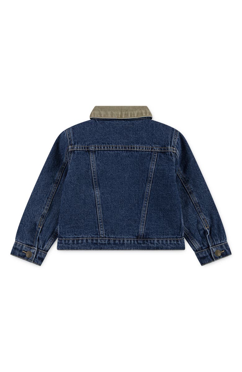 Levi's Kids' Corduroy Collar Denim Trucker Jacket, Alternate, color, Bandwagon