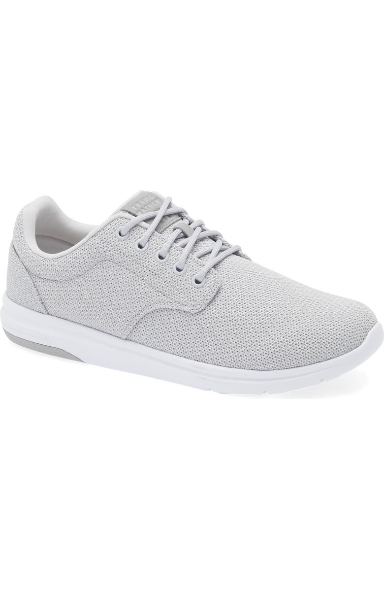 TravisMathew The Daily II Knit Sneaker, Main, color, Heather Sleet