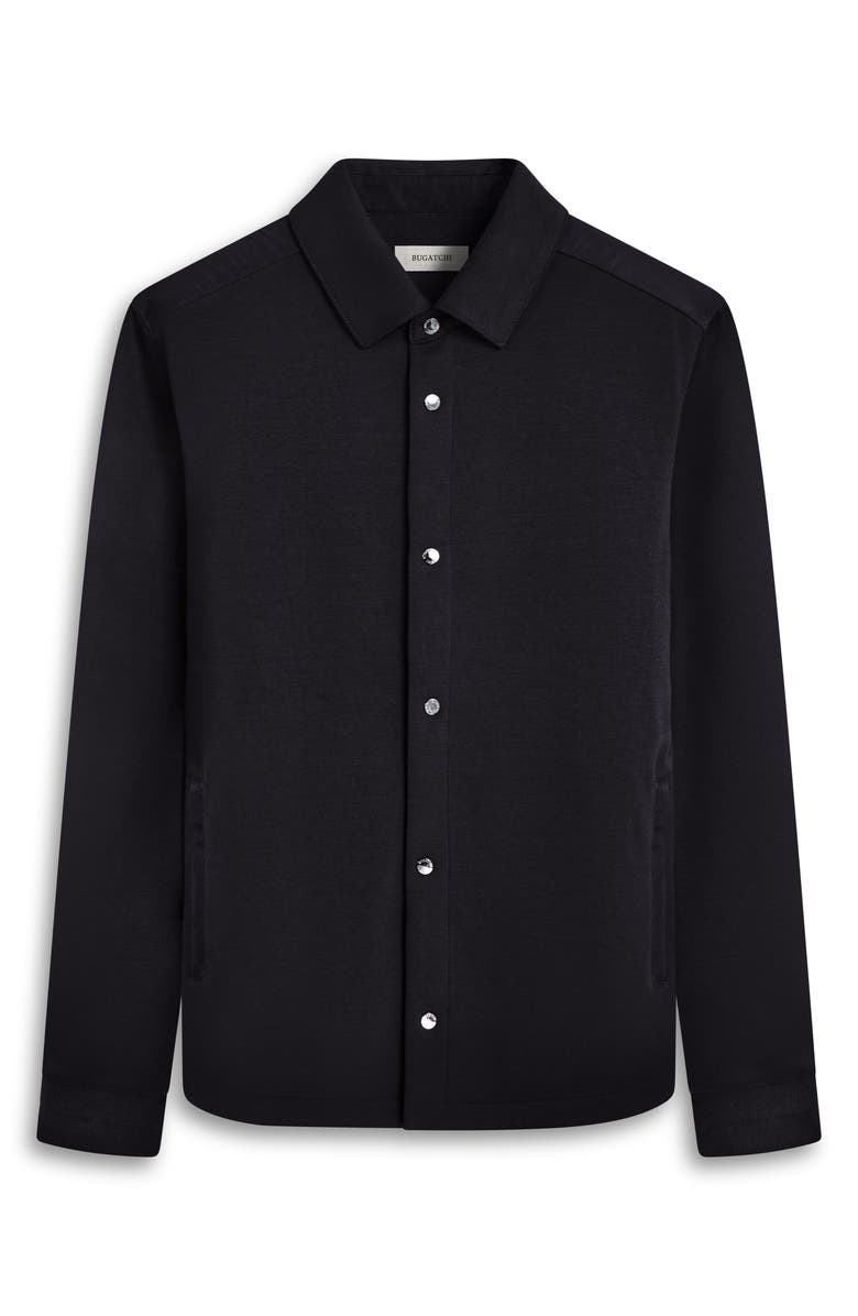 Bugatchi Knit Shirt Jacket, Alternate, color,