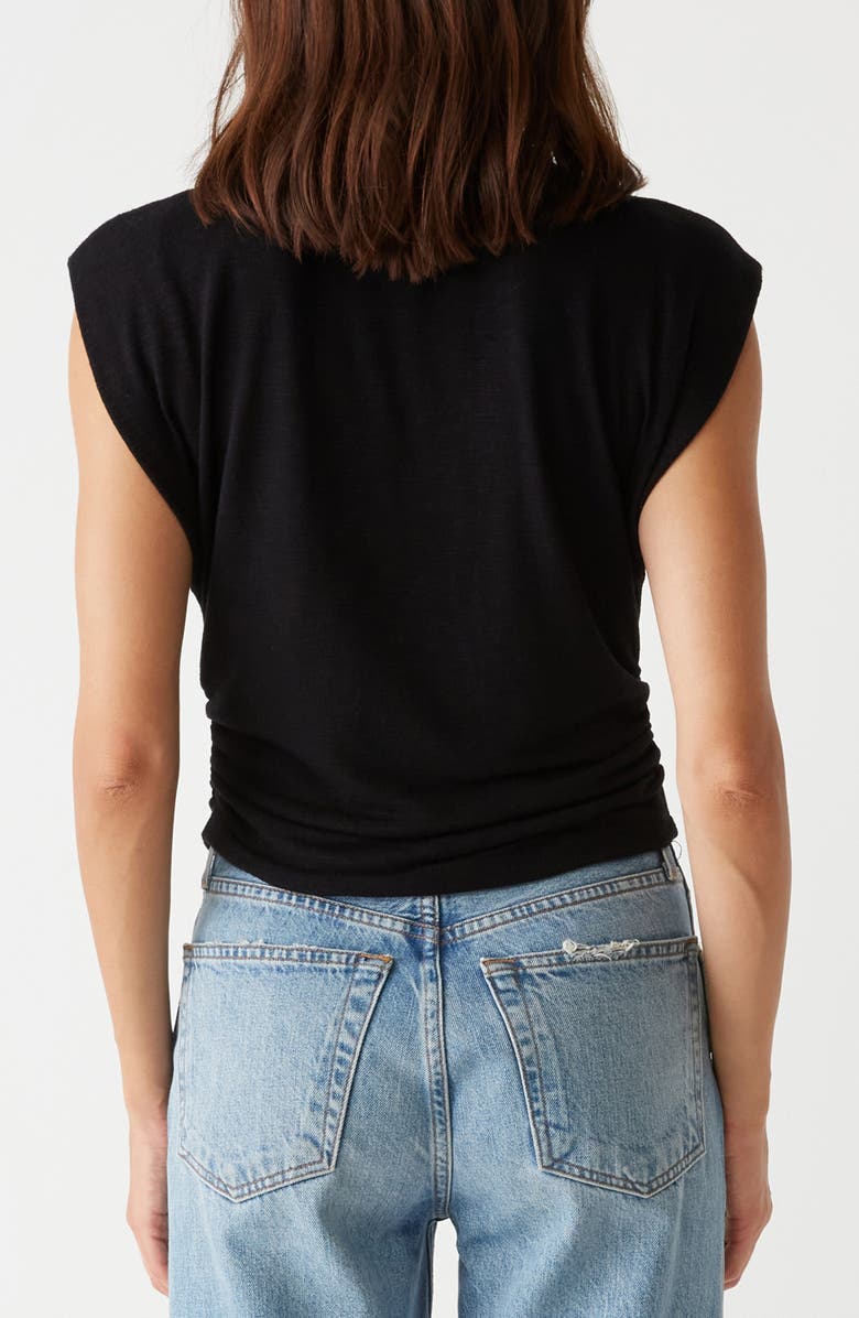 Michael Stars Tina Mock Neck Knit Crop Top, Alternate, color, 