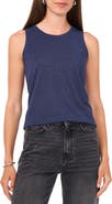 Vince Camuto Metallic Knit Tank