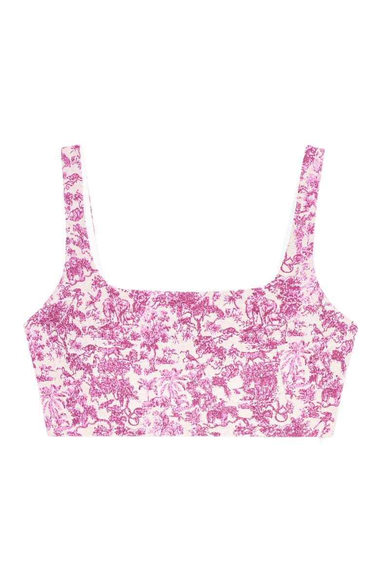 maje Crop top, Alternate, color, 