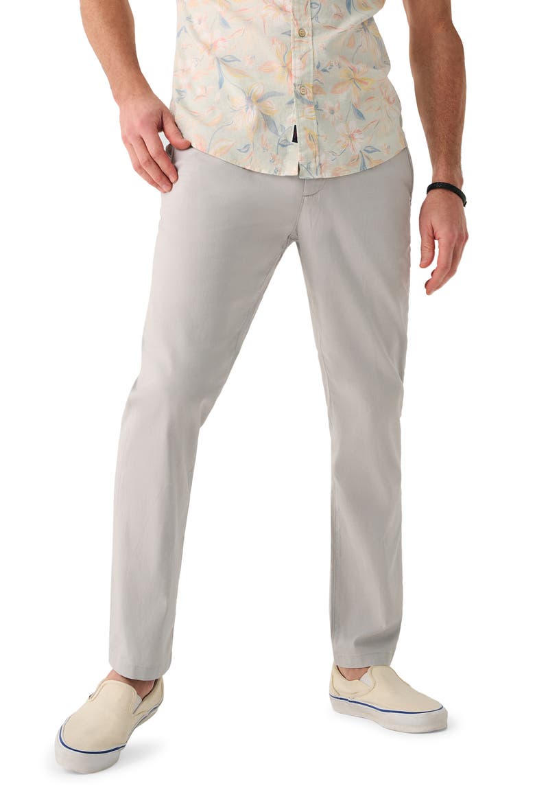 Island Life Organic Cotton Chinos, Main, color, PLOMO