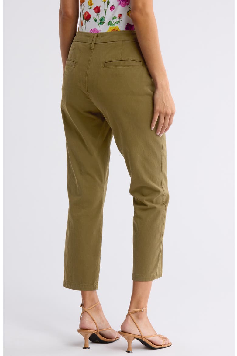 Harlow High Waist Slim Fit Trouser Pants, Alternate, color, BRITISH KH