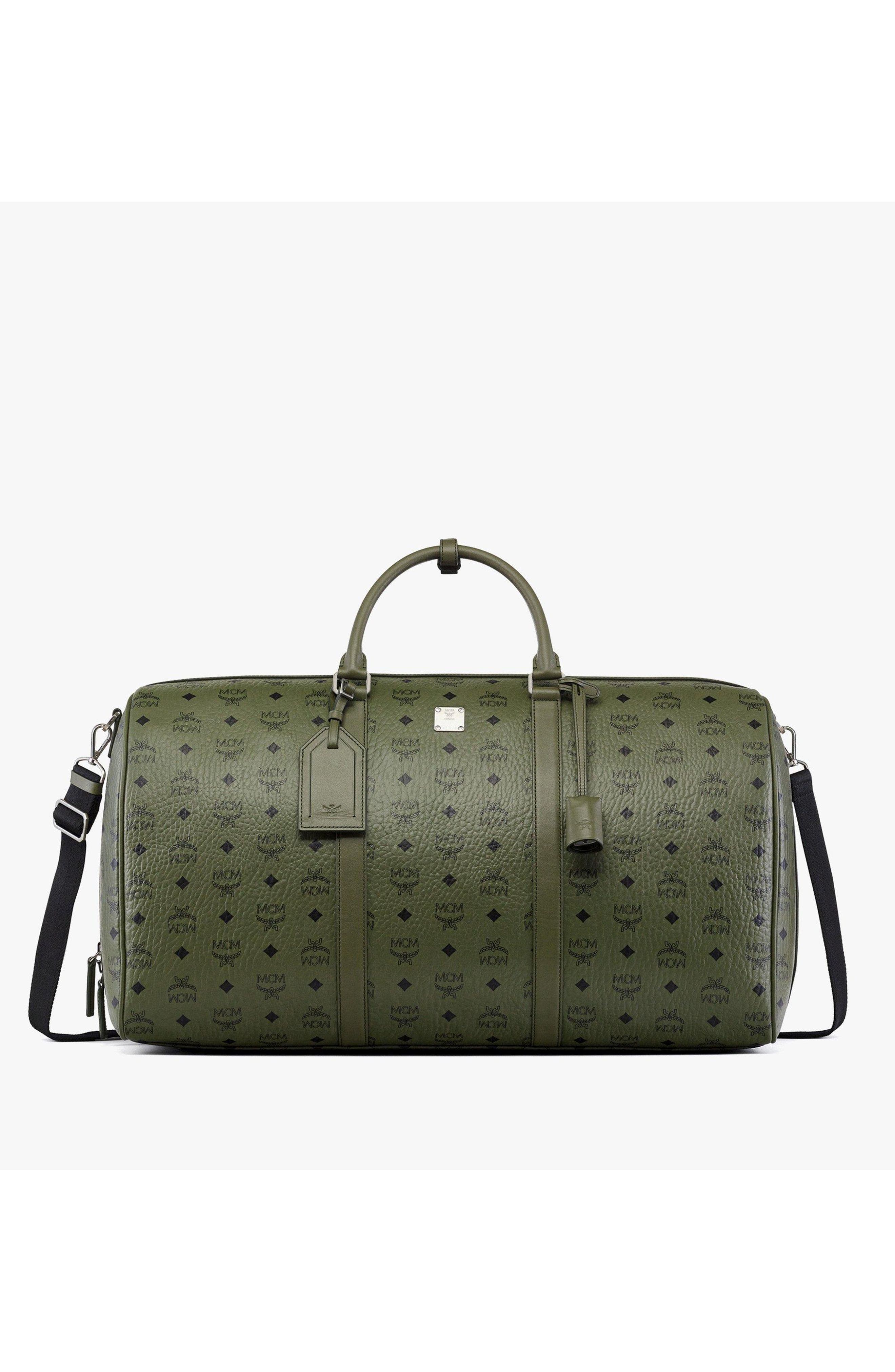 X-Large Ottomar Weekender Bag in Visetos, Main, color, Khaki Moss