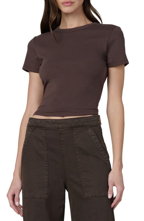 Joe's The Baby Tee In Brown