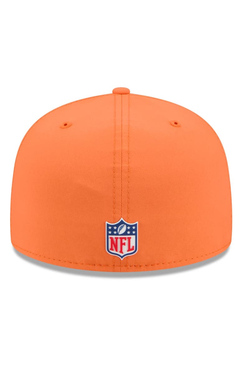 New Era Men's New Era Orange Denver Broncos 2025 Sideline  59FIFTY Fitted Hat, Alternate, color, Orange