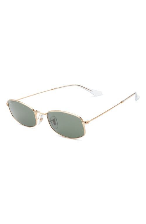 Ray Ban Ray-ban 52mm Irregular Oval Sunglasses In Green