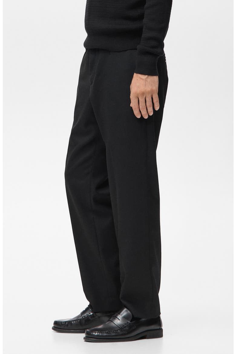Straight Leg Pants, Alternate, color, BLACK