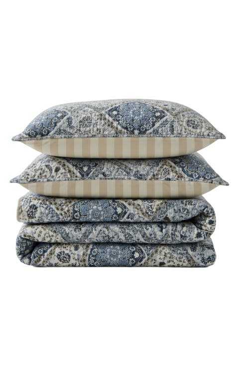 Arell Reversible Quilt & Sham Set