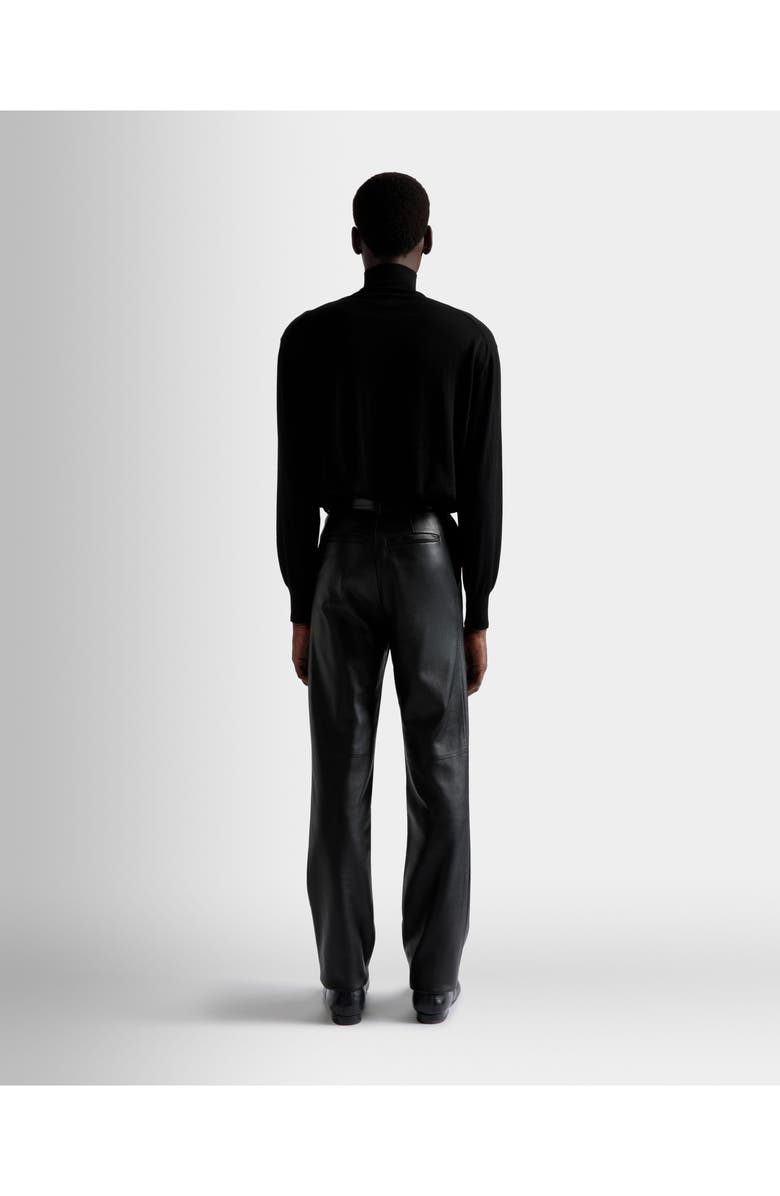 Bally Leather Trousers In Leather, Alternate, color, 