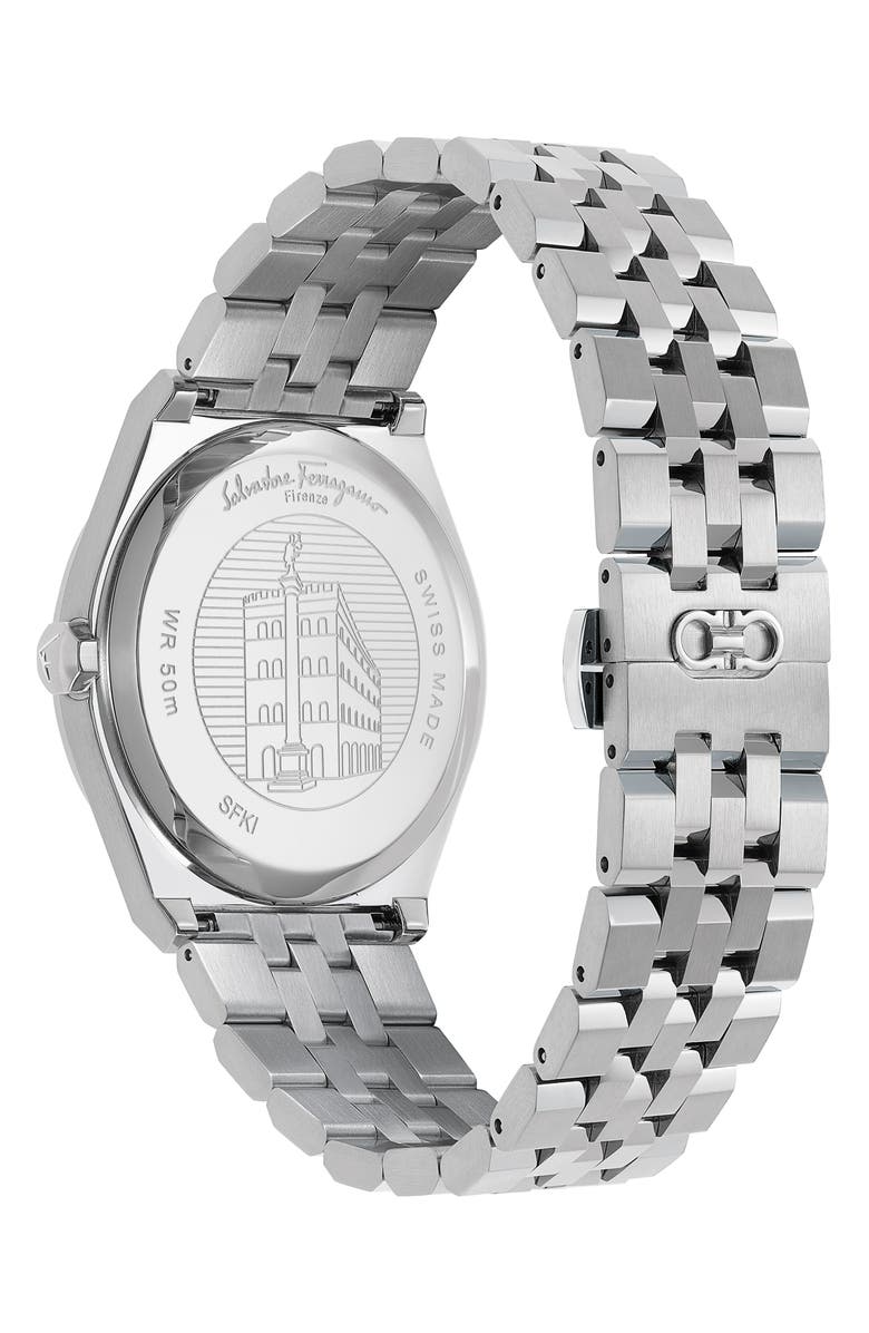 FERRAGAMO Vega Bracelet Watch, 40mm, Alternate, color, 