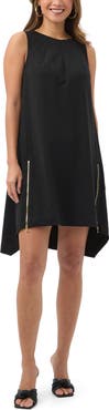 Trina Turk Vantis Asymmetrical Hem Ponte Dress