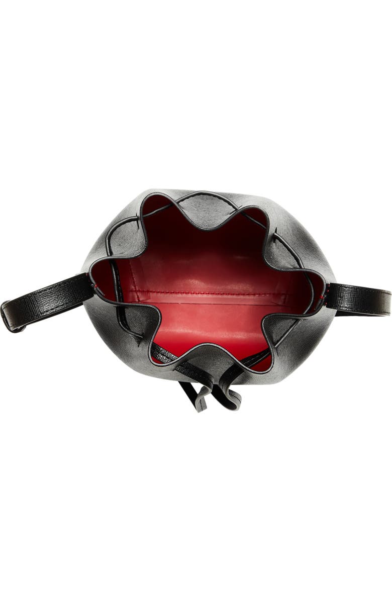 Mansur Gavriel Mini Leather Bucket Bag, Alternate, color,