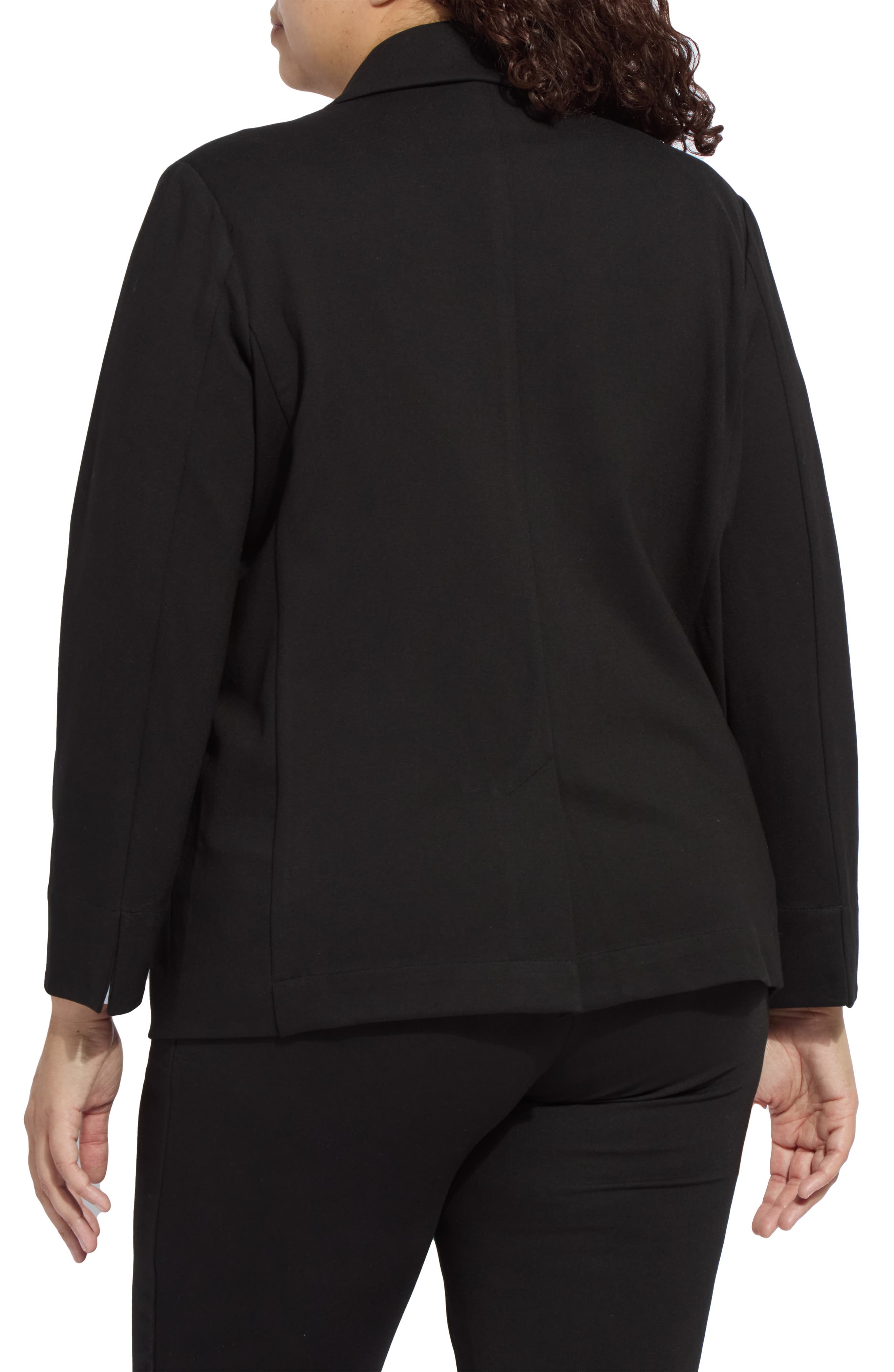 'Lyssentials One-Button Ponte Blazer - image 2