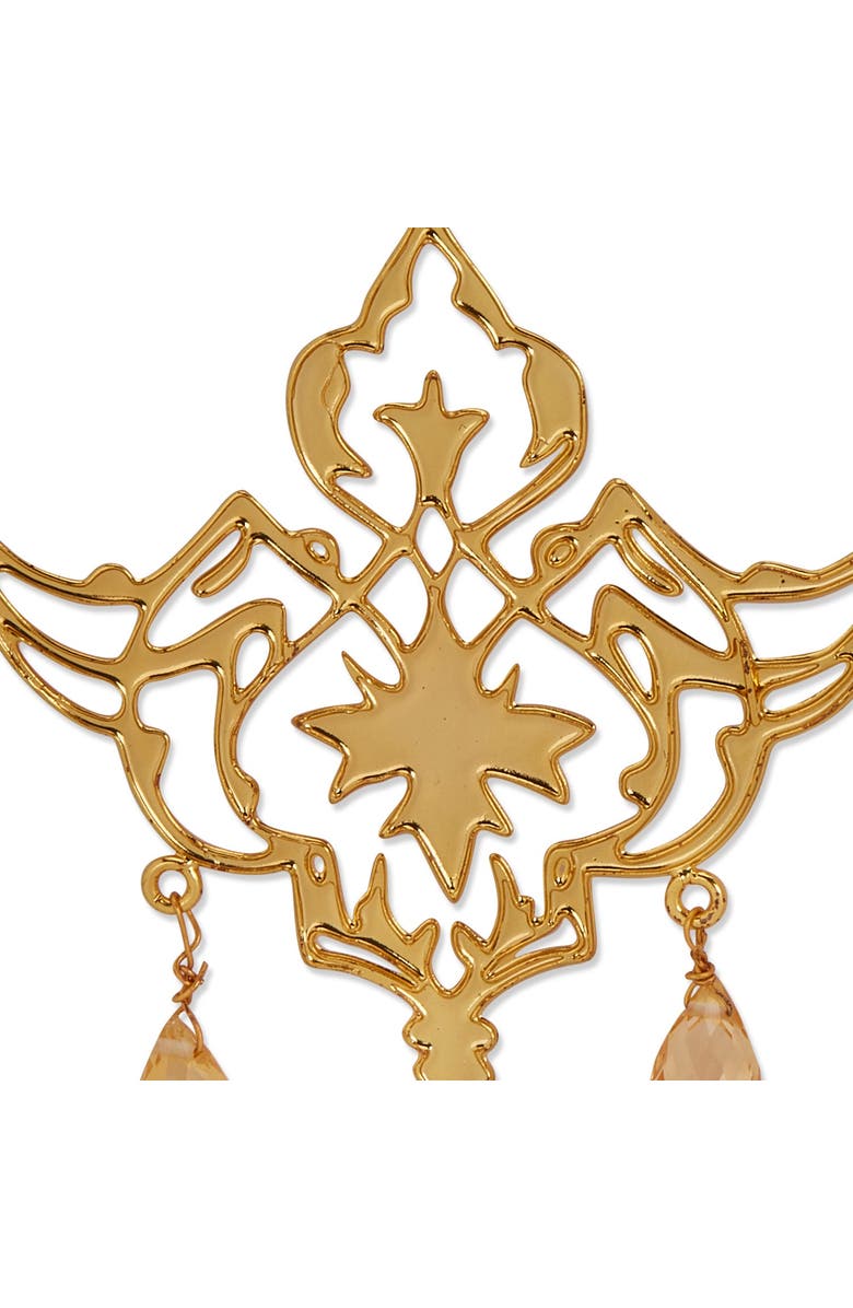 Dhwani Bansal MIR CITRINE DROPS, Alternate, color, Gold Plated