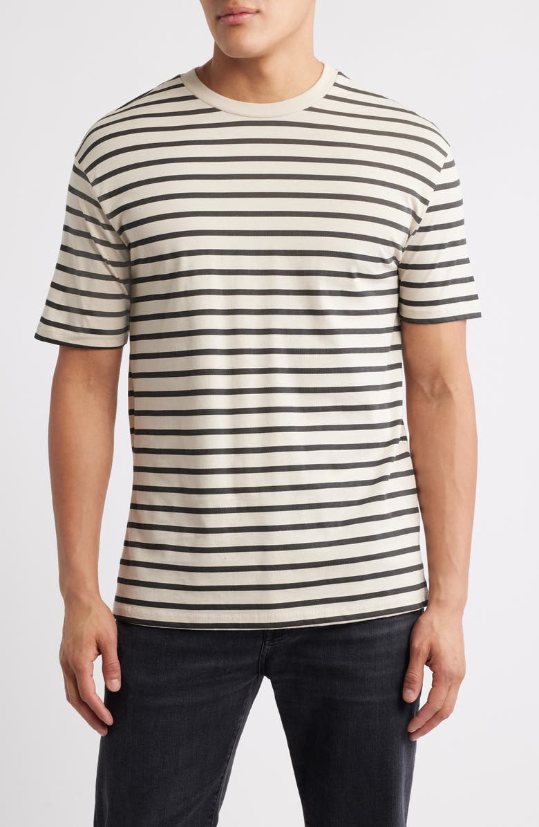Mavi Jeans Pelican Stripe Cotton T-Shirt, Main, color, 