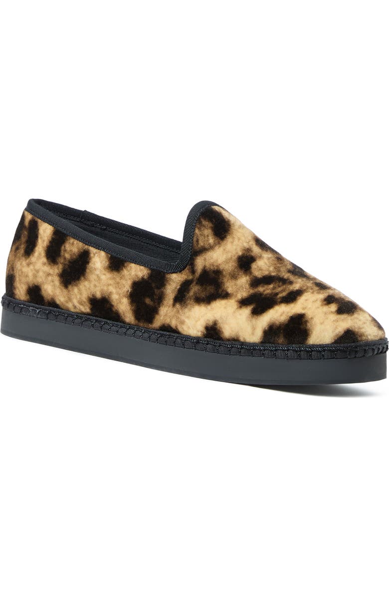 Loeffler Randall Mattie Slip On, Main, color, Leopard