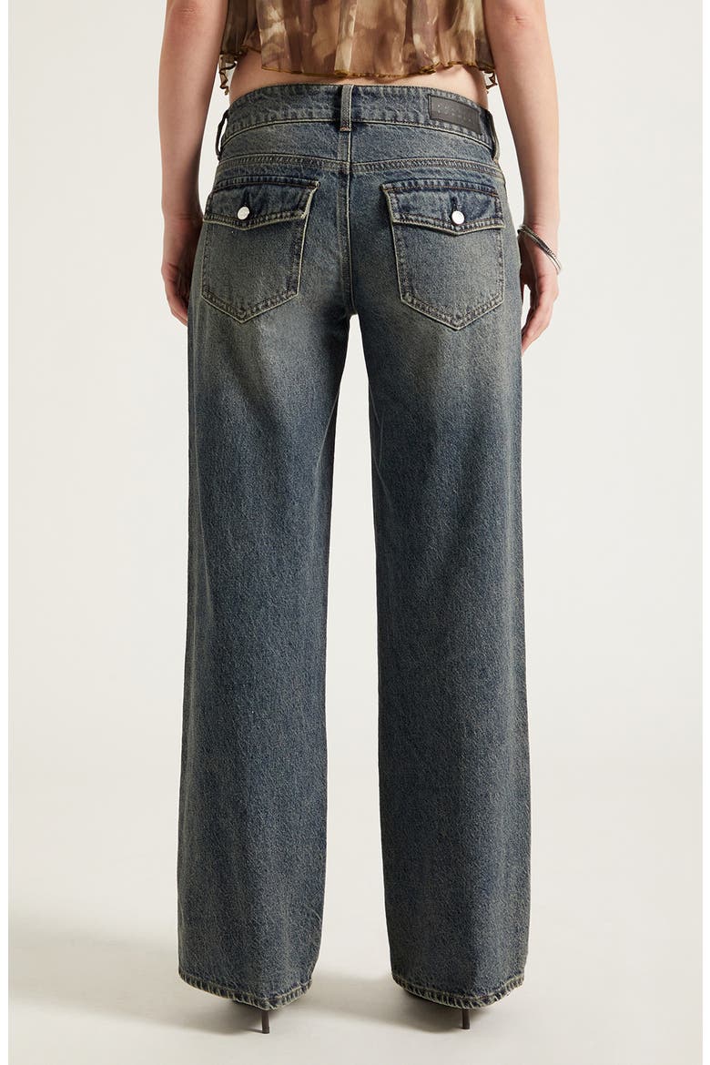 Zoe Girlfriend Jeans, Alternate, color, DARK INDIGO