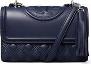 Tory Burch Small Fleming Convertible Leather Shoulder Bag
