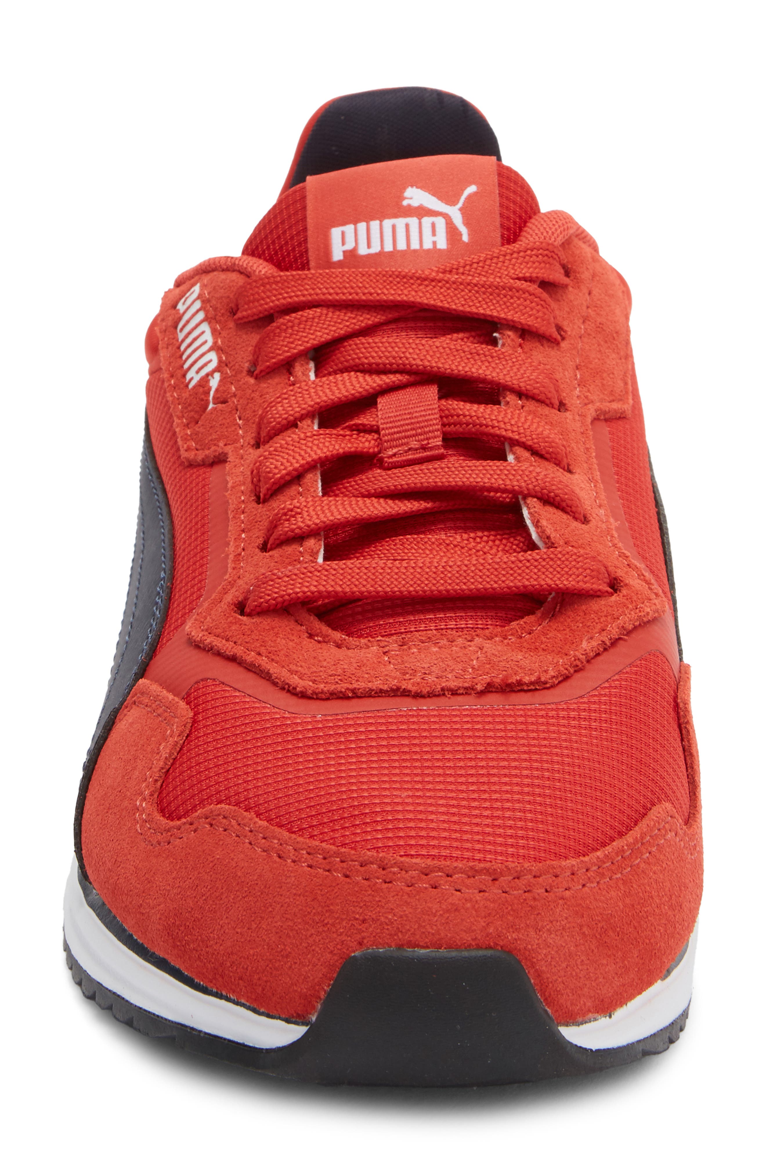 PUMA Softride ST Miler Sneaker, Alternate, color, Candy Apple/ New Navy/ White