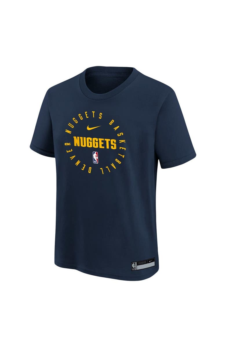 Nike Youth Nike Navy Denver Nuggets Practice Legend T-Shirt, Alternate, color, 