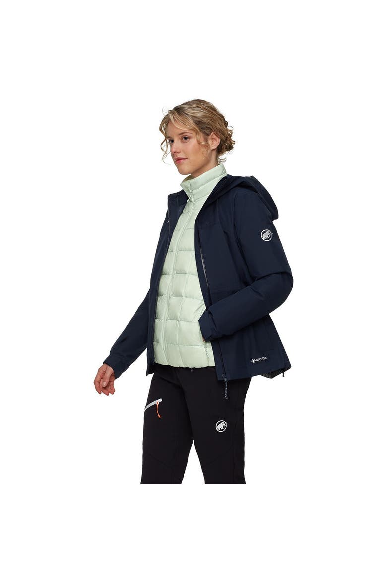 Treeline 3-In-1 Hs Hooded Jacket - Women's, Alternate, color, Marine/Silver Sage