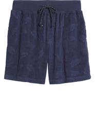 Majestic International Shadow Hibiscus Lounge Shorts
