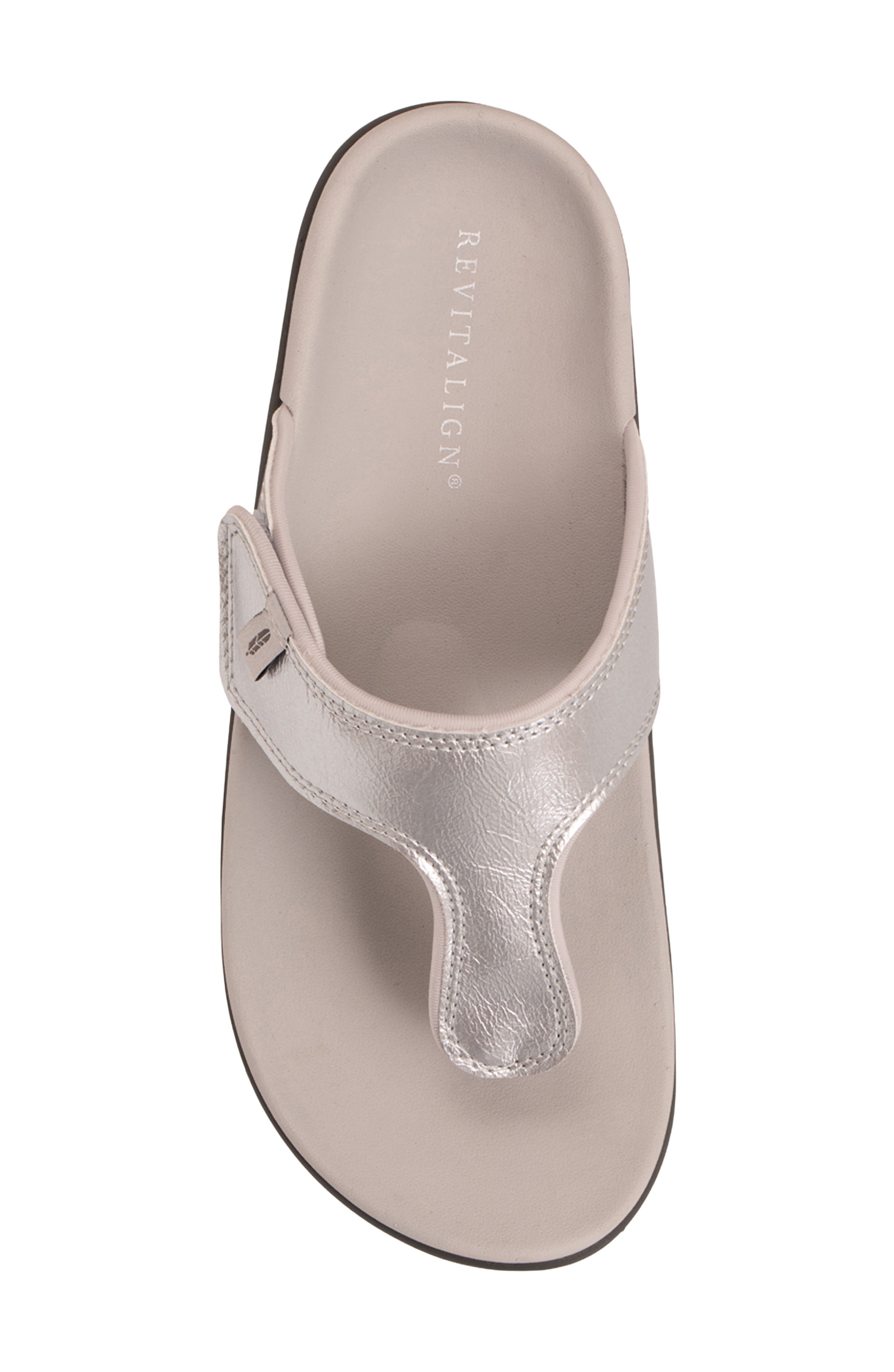 Coco Flip Flop, Alternate, color, SILVER