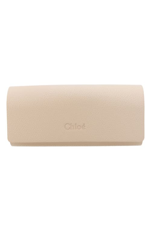 Chloé 56mm Core Oversize Optical Frames In Pink Pink Transparent