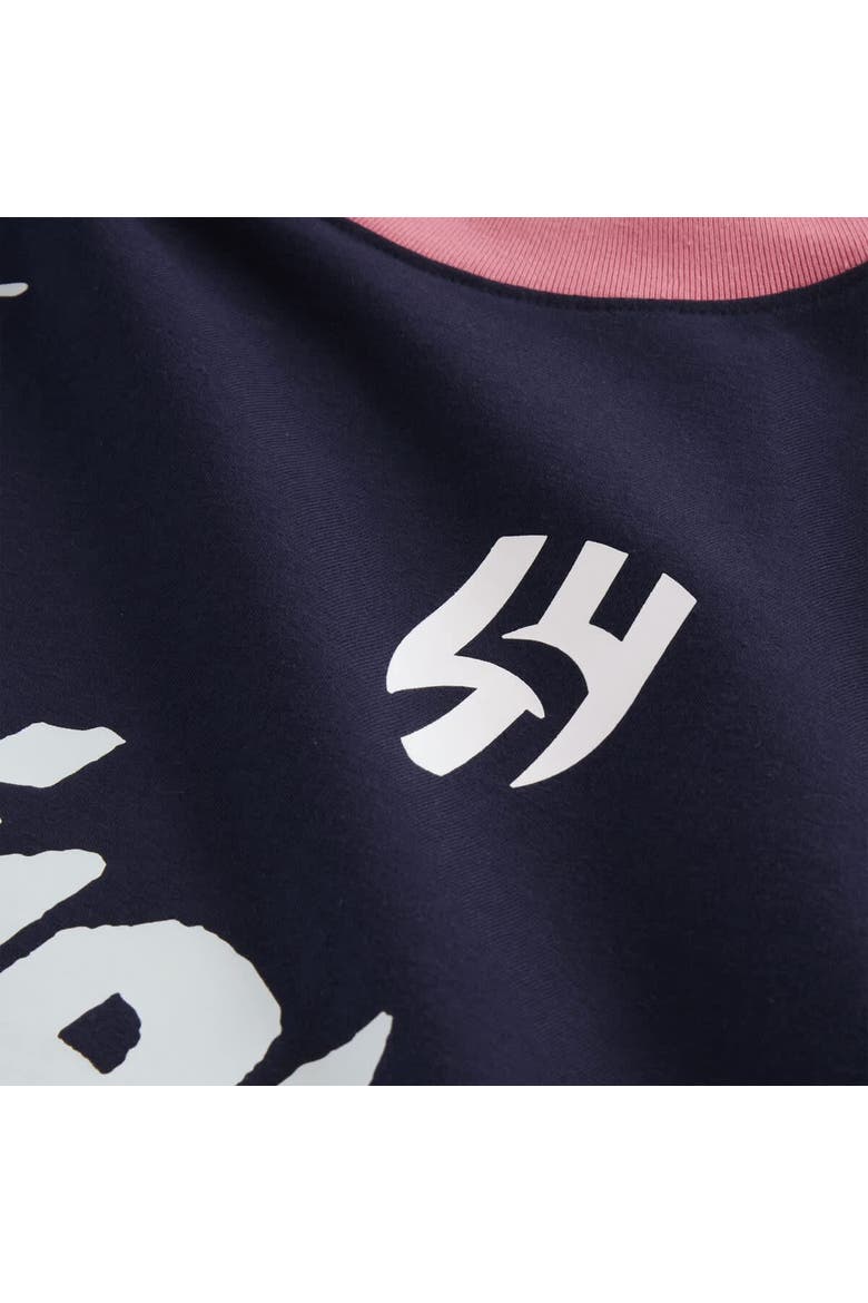 Men's Puma Navy Al Hilal 2025 FIFA Club World Cup Hoops T-Shirt, Alternate, color, Navy