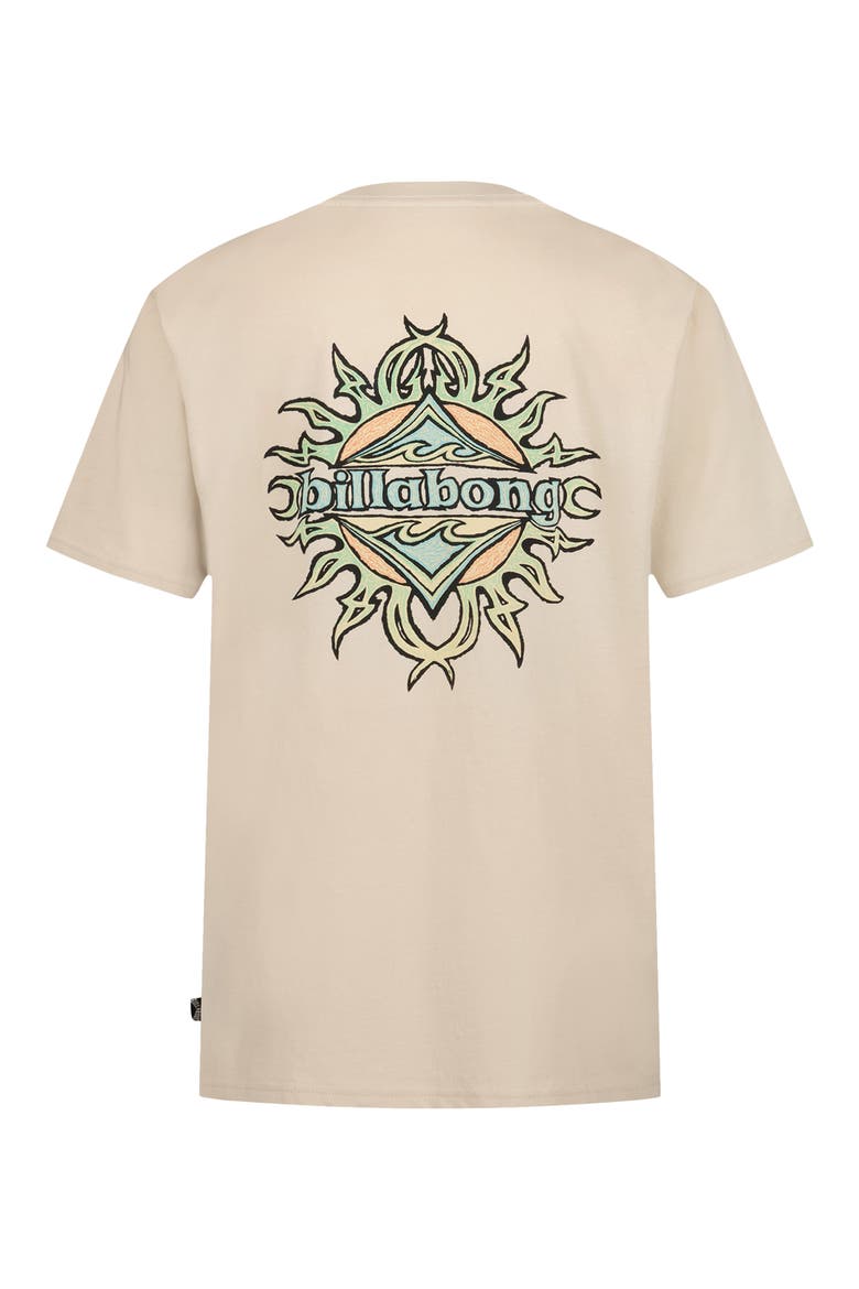 Kids' Solar Flare Cotton Graphic T-Shirt, Alternate, color, CHINO
